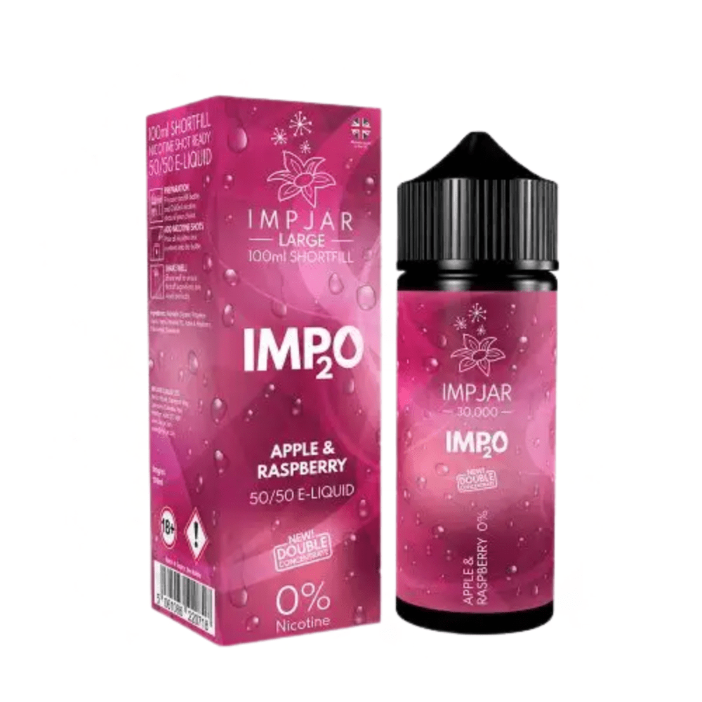 IMPJAR Large IMP2O 100ml Shortfill - Eliquid Base - Apple Mango