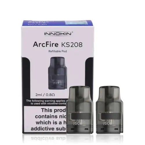 Innokin Arcfire Replacement Pods - Eliquid Base - 0.8ohm