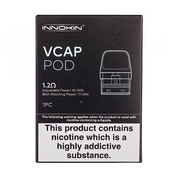 INNOKIN VCAP REPLACEMENT POD CARTRIDGE - Eliquid Base - 1.2ohm