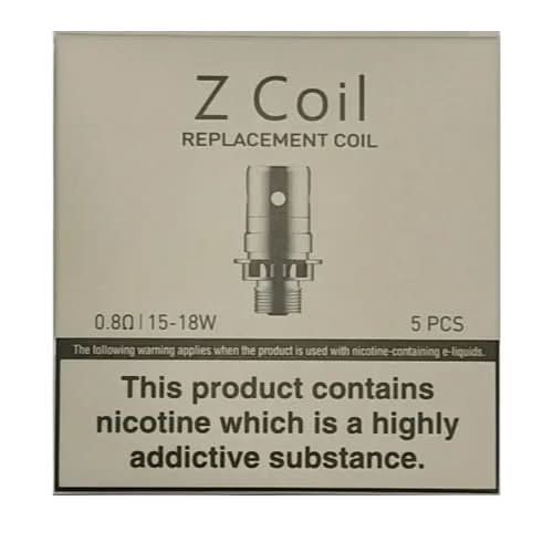 INNOKIN Zenith Z Replacement Coils  | Eliquid Base I 5 PACK - 0.8ohm Z Coils
