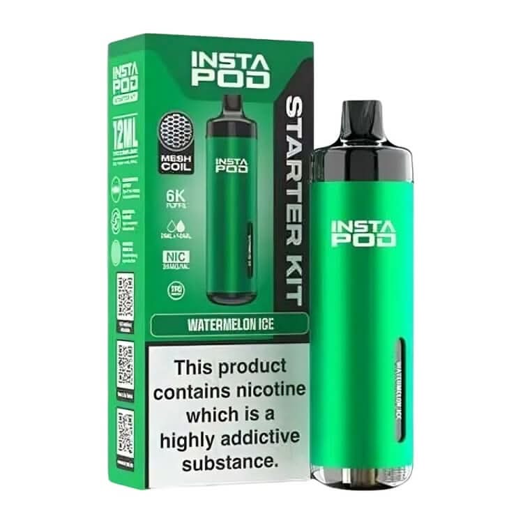 Instapod 6000 Prefilled Pod Vape Kit - Watermelon Ice