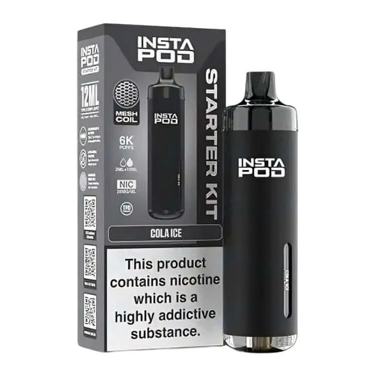Instapod 6000 Prefilled Pod Vape Kit  - Cola Ice