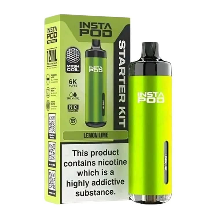 Instapod 6000 Prefilled Pod Vape Kit  - Lemon & Lime