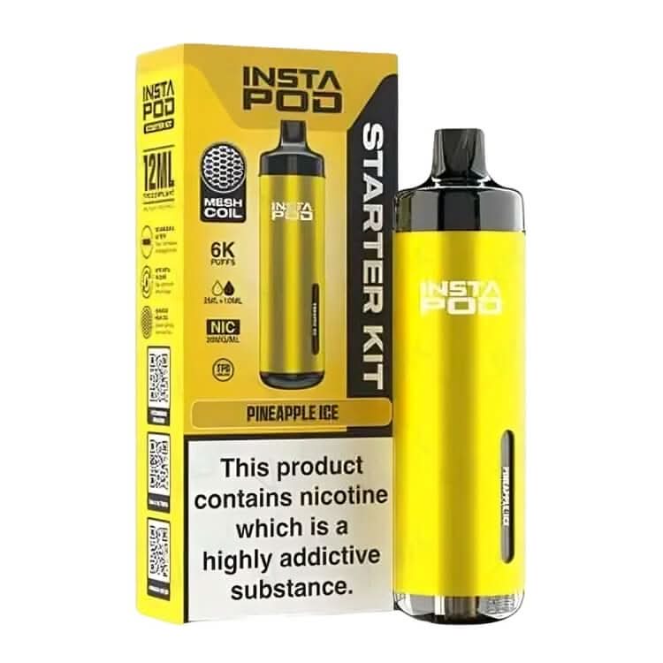 Instapod 6000 Prefilled Pod Vape Kit  - Pineapple Ice