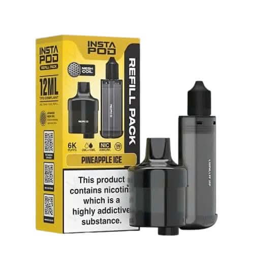 Instapod 6000 Prefilled Pods  - Pineapple Ice