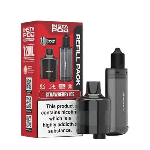 Instapod 6000 Prefilled Pods - Strawberry Ice