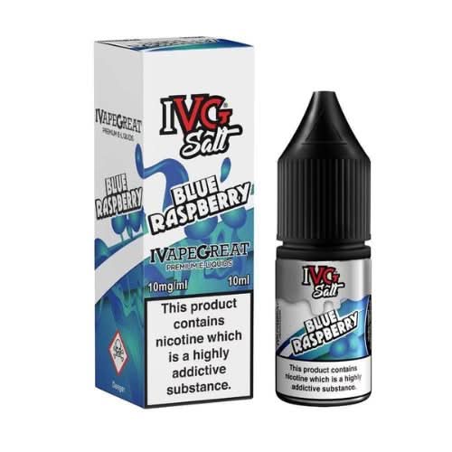 IVG 10ml Nic Salt E - Liquid - Pack of 10 - Eliquid Base - Apple Berry Crumble