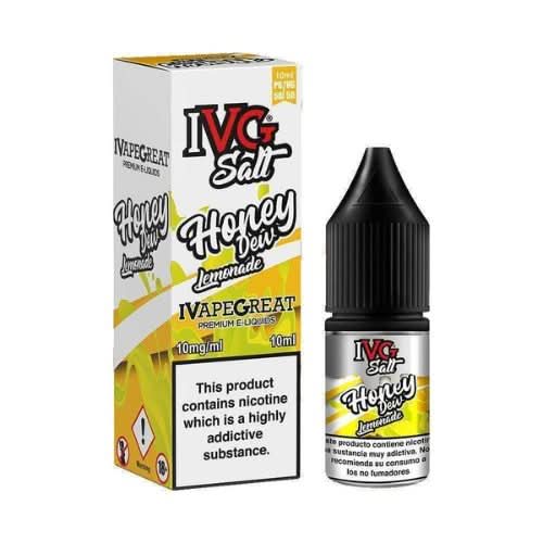 IVG 10ml Nic Salt E - Liquid - Pack of 10 - Eliquid Base - Apple Berry Crumble