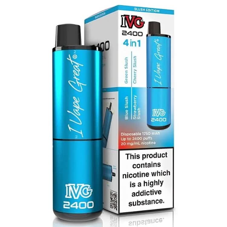 IVG 2400 Disposable Vape Device - Blue Slush