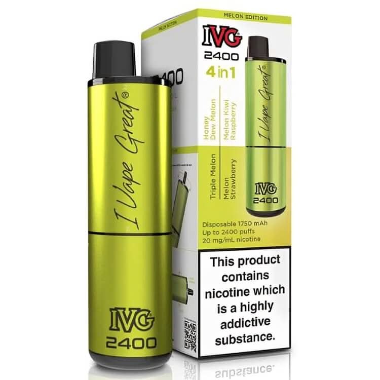 IVG 2400 Disposable Vape Device - Melon Edition