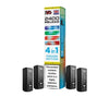 IVG 2400 Reload 4in1 Multi Flavour Pre - filled Vape Pods - Box Of 5 - Eliquid Base - Frozen Edition