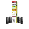 IVG 2400 Reload 4in1 Multi Flavour Pre - filled Vape Pods - Box Of 5 - Eliquid Base - Lemon Edition