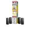 IVG 2400 Reload 4in1 Multi Flavour Pre - filled Vape Pods - Box Of 5 - Eliquid Base - Banana Edition