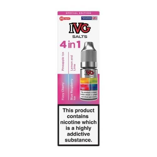 IVG 4 in 1 Special Edition Nic Salt E-Liquid - Pack Of 5 - Special Edition