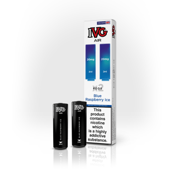IVG Air Pods - Eliquid Base - Blue Raspberry Ice