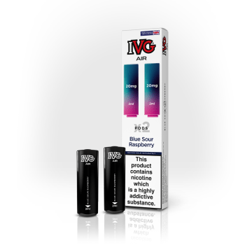 IVG Air Pods - Eliquid Base - Blue Sour Raspberry