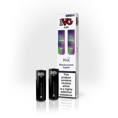 IVG Air Pods - Eliquid Base - Black Currant Apple
