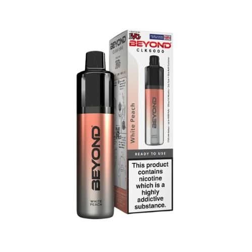 IVG Beyond Clk 6000 Disposable Vape Device - White Peach