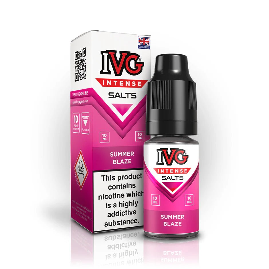 IVG Intense Nic Salts | Box of 10 - Eliquid Base - Summer Blaze
