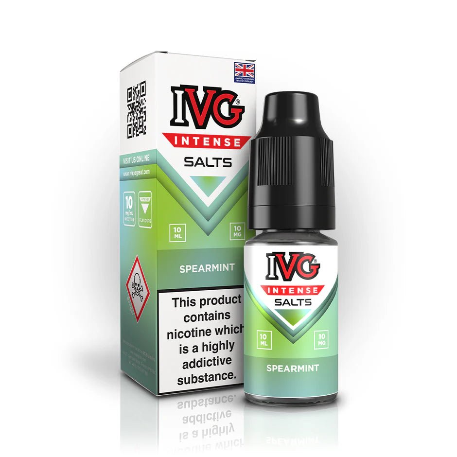 IVG Intense Nic Salts | Box of 10 - Eliquid Base - Spearmint