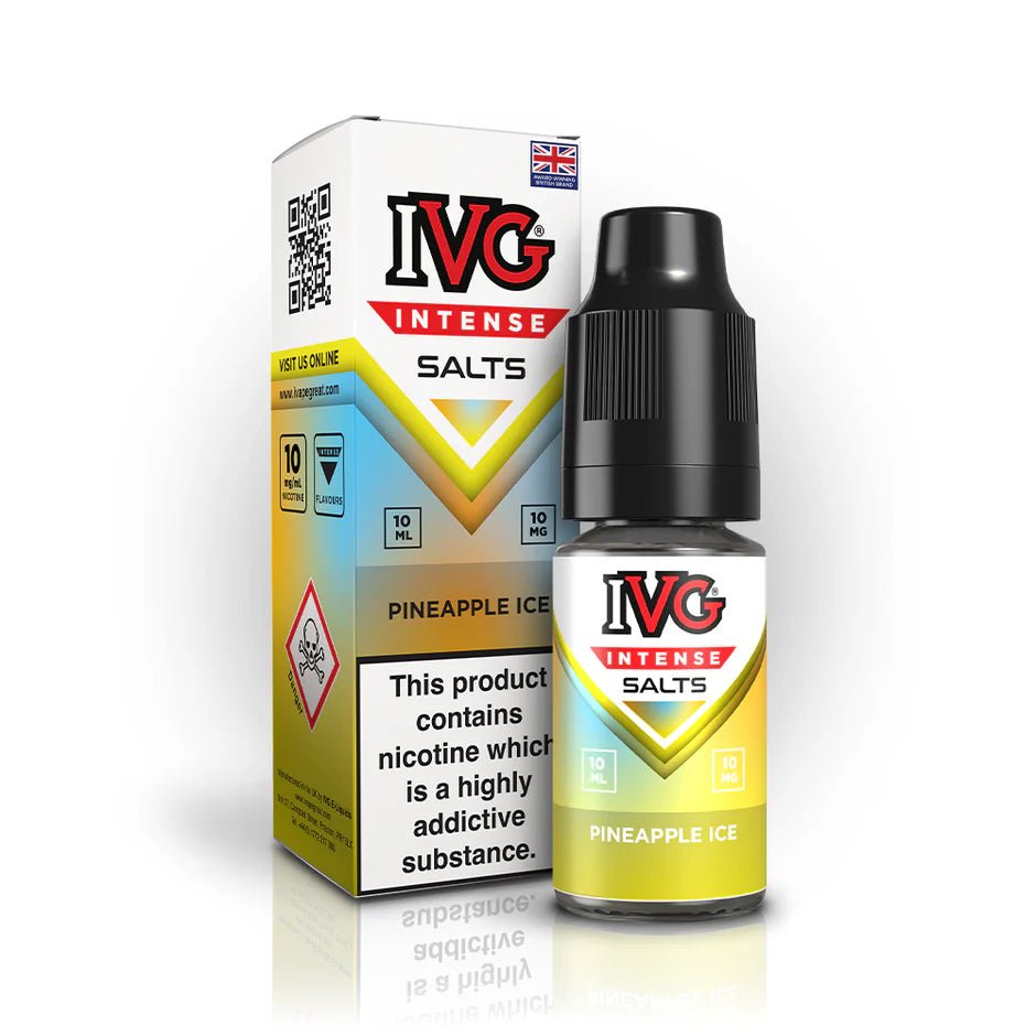 IVG Intense Nic Salts | Box of 10 - Eliquid Base - Pineapple Ice