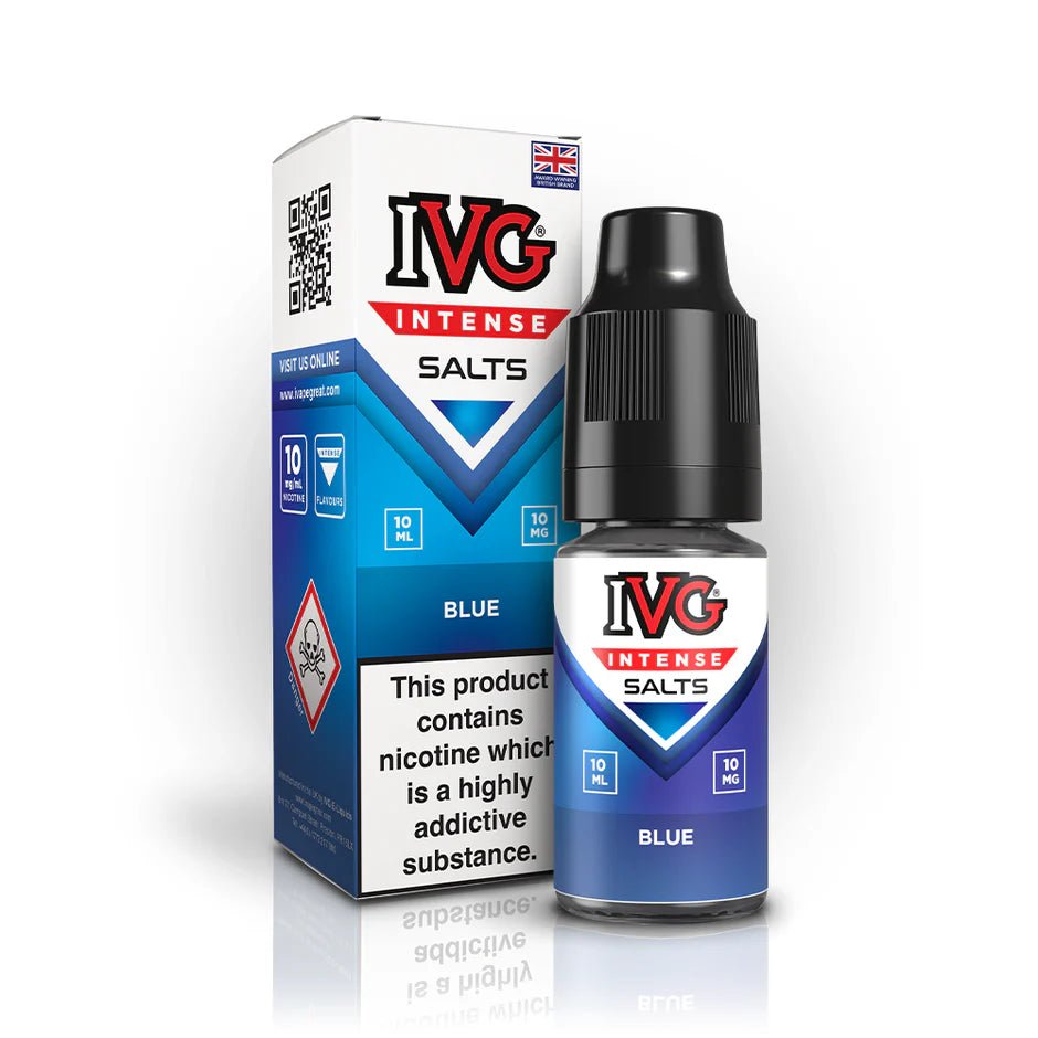 IVG Intense Nic Salts | Box of 10 - Eliquid Base - Blue