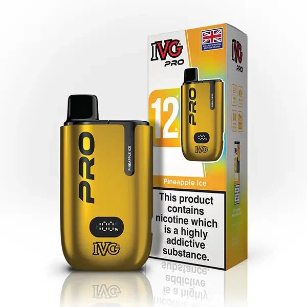 IVG Pro 10K Disposable Vape Device 20MG, Pineapple Ice