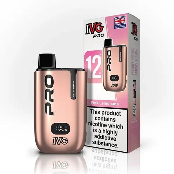 IVG Pro 10K Disposable Vape Device 20MG,  Pink Lemonade