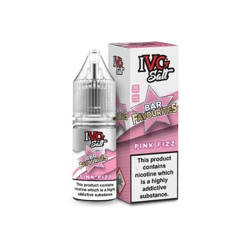 IVG Salts 10ml IVG Bar Favourites - Pack of 10 - Eliquid Base - Pink Fizz
