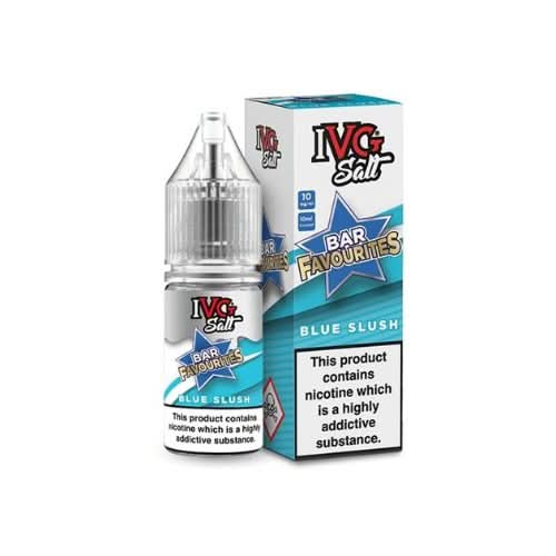 IVG Salts 10ml IVG Bar Favourites - Pack of 10 - Eliquid Base - Blue Slush