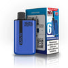 IVG SAVR 3000 Disposable Starter Vape Device - Pack of 5 - Eliquid Base - Blue Raspberry Ice