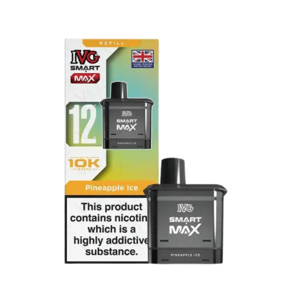 IVG Smart Max 10,000 Prefilled Pods - Eliquid Base - Pineapple Ice