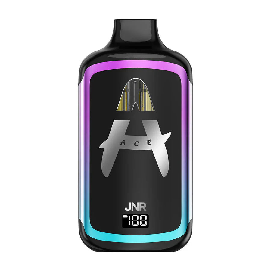 Vape device with 'ACE' logo and 'JNR' branding on a white background