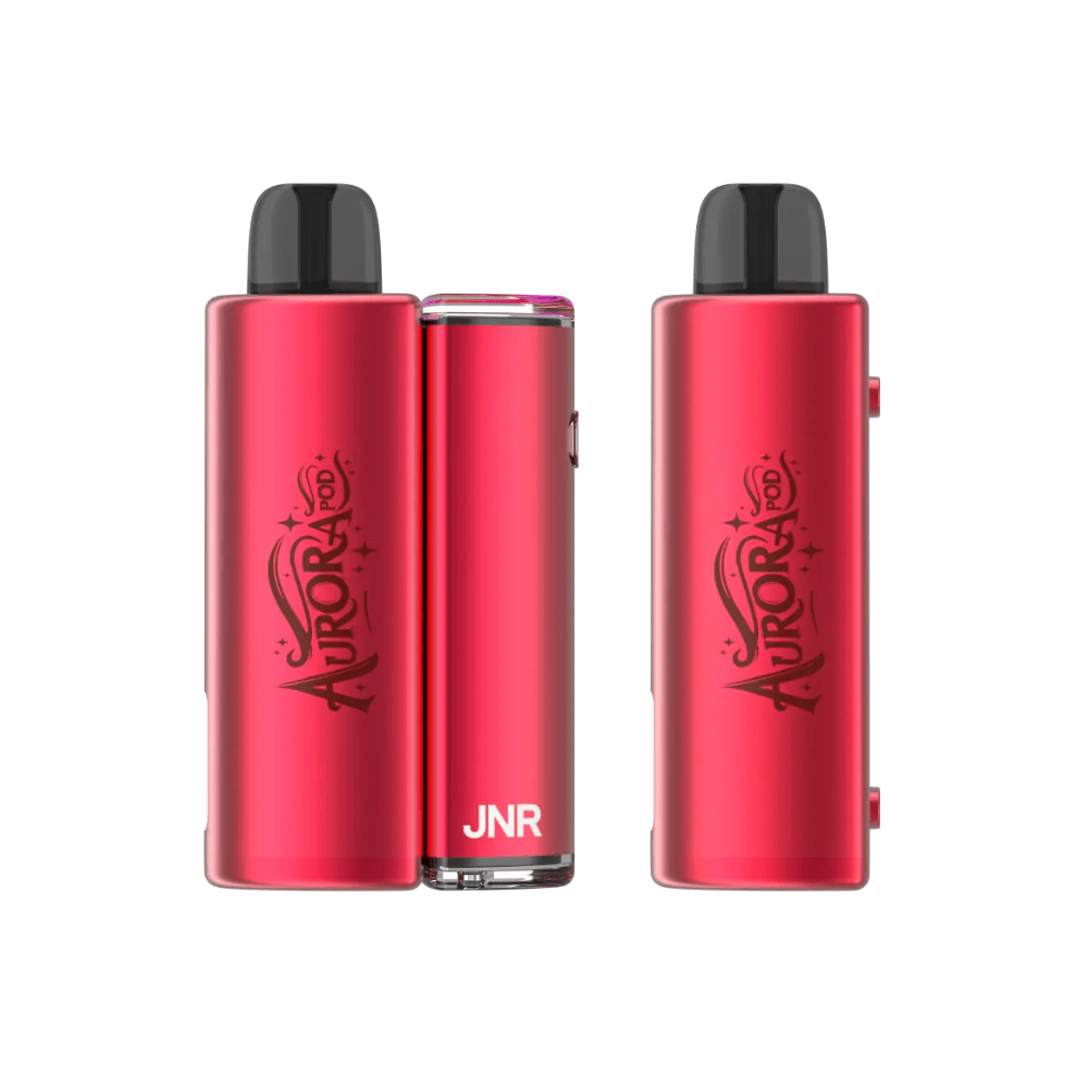 JNR Aurora 30K Prefilled Pod Kit - Eliquid Base - Strawberry Ice/ Strawberry Watermelon Ice