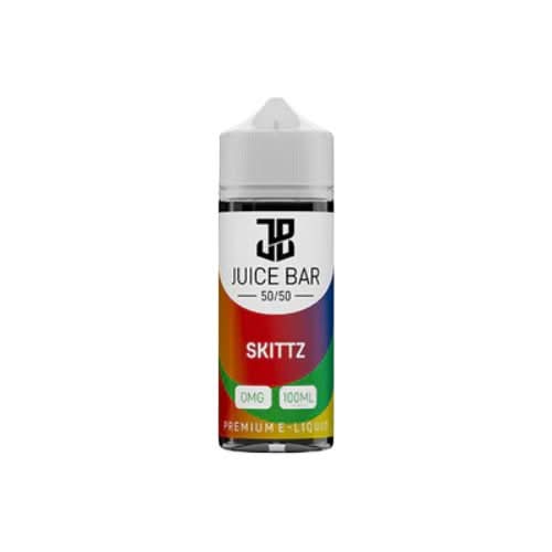 Juice Bar Shortfill 100ml E-Liquid - Skittles