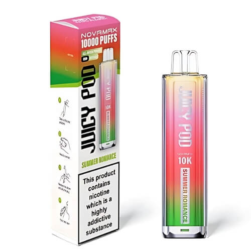Juicy Pod Nova Max 10000 Disposable Device  20MG,  Summer Romance
