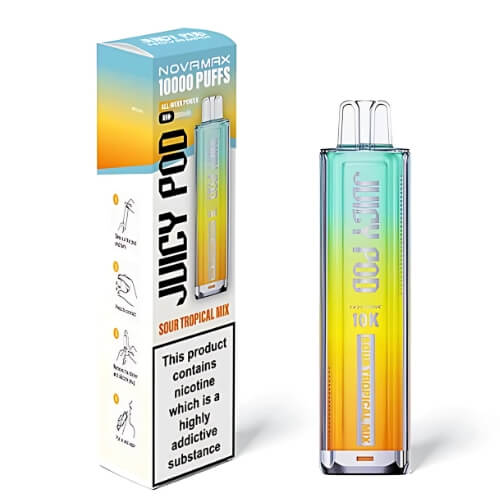 Juicy Pod Nova Max 10000 Disposable Device  20MG,  Sour Tropical Mix