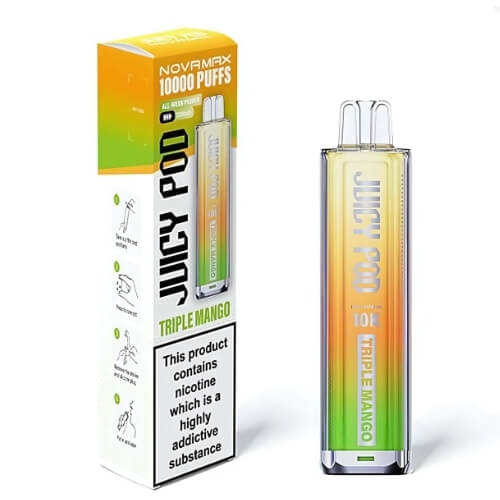 Juicy Pod Nova Max 10000 Disposable Device  20MG,  Triple Mango