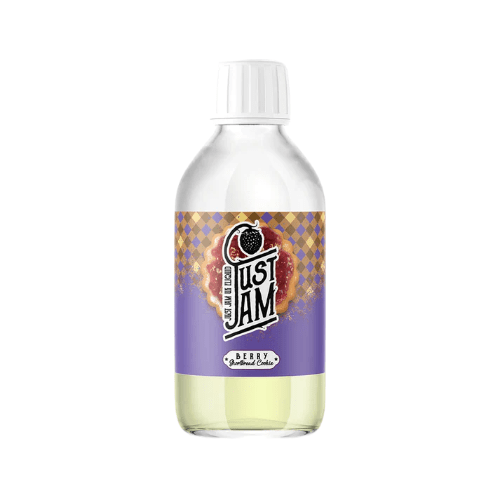 Just Jam 200ml Shortfill E Liquid , Berry Shortbread Cookie