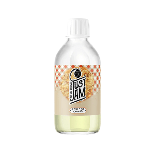 Just Jam 200ml Shortfill E Liquid , Apricot Crumble