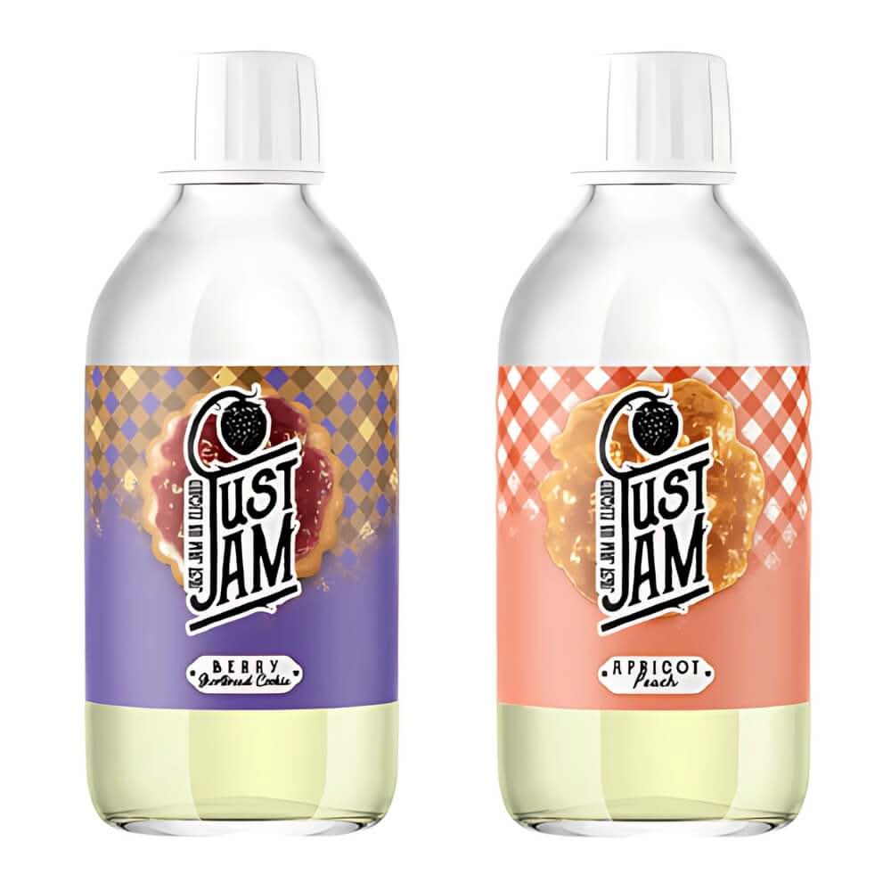 Just Jam 200ml Shortfill E Liquid - Eliquid Base - Apricot Crumble