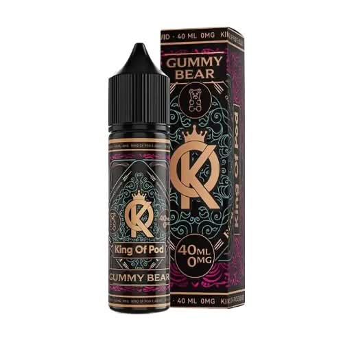 King of Pod 40ml Shortfill E-Liquid  - Gummy Bear