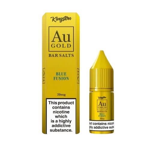 Kingston Au Gold Nic Salts 10ml E - Liquid - Pack of 10 - Blue Fusion
