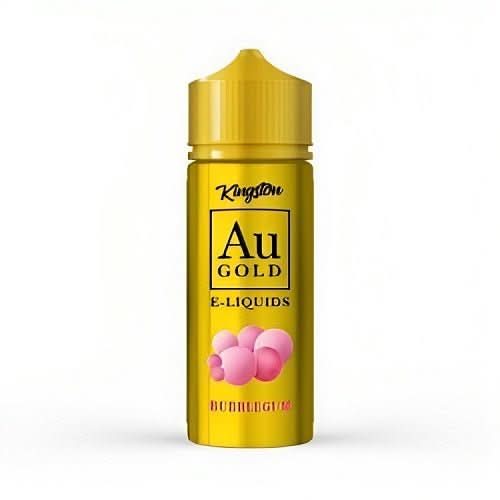 Kingston AU Gold Shortfill 70VG/30PG 100ml E-liquid  - Bubblegum