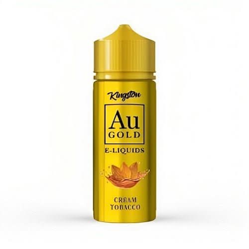 Kingston AU Gold Shortfill 70VG/30PG 100ml E-liquid  - Cream Tobacco