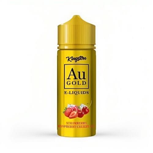 Kingston AU Gold Shortfill 70VG/30PG 100ml E-liquid - Strawberry Raspberry Cherry Ice