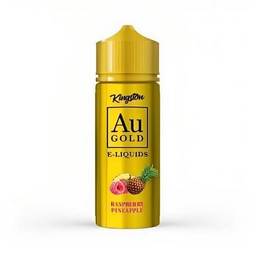 Kingston AU Gold Shortfill 70VG/30PG 100ml E-liquid - Raspberry Pineapple