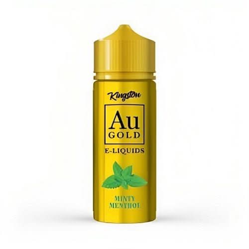 Kingston AU Gold Shortfill 70VG/30PG 100ml E-liquid - Minty Menthol