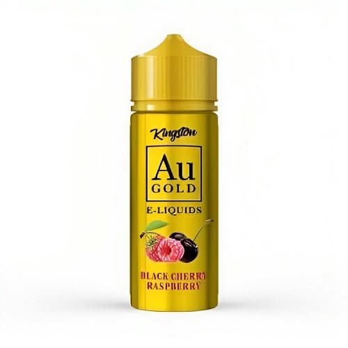 Kingston AU Gold Shortfill 70VG/30PG 100ml E-liquid  - Black Cherry Raspberry