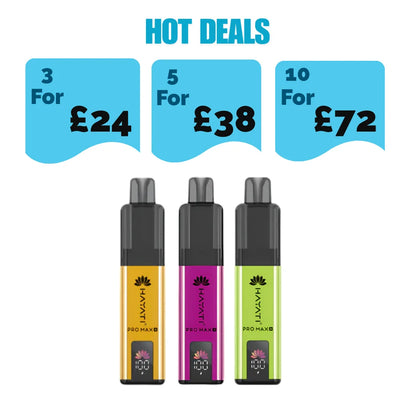Hayati Pro Max Plus 6000 Puff Prefilled Pod Kit